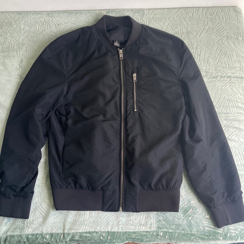 H&M Black Bomber Jacket